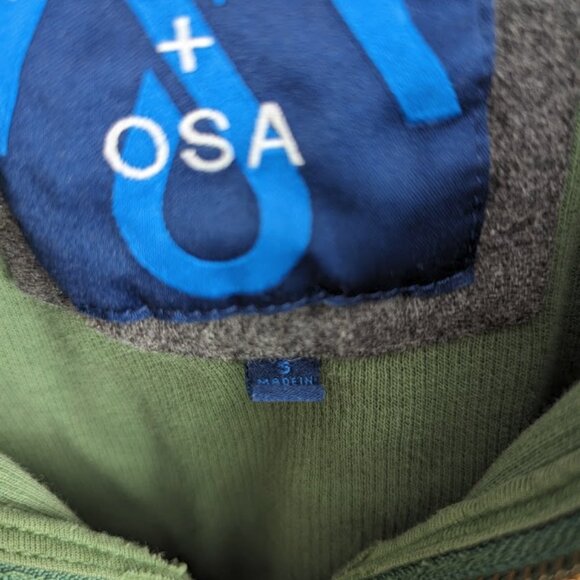 MARTIN + OSA Red Zip Neck Long Sleeve Sweatshirt - Picture 4 of 13